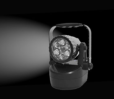 Explosion Preuve Led lampe de Poche Portable Projecteurs SPL-D Série